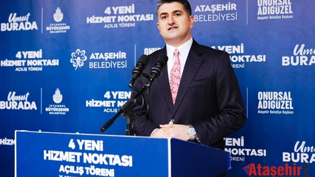 ATAŞEHİR’DE AYNI GÜNDE 4 YENİ HİZMETİN AÇILIŞI YAPILDI