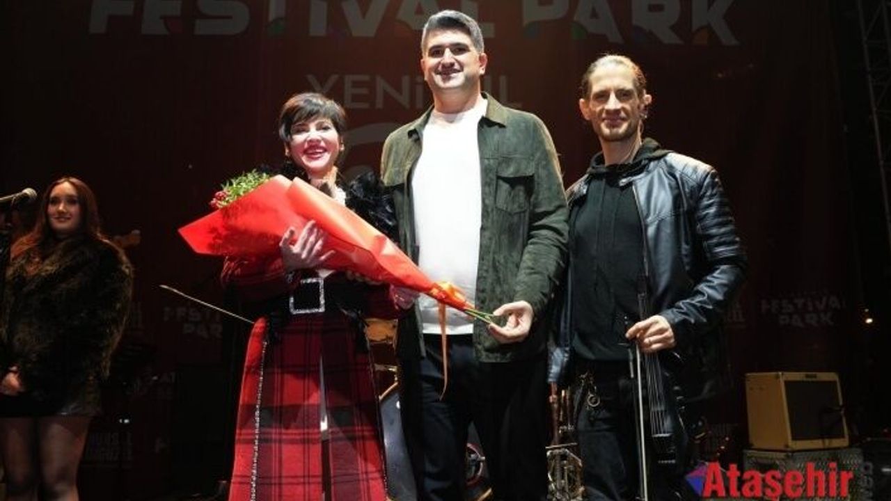 Ataşehir’de Yeni Yıl Fest Coşkusu Festival Park’ı Sardı