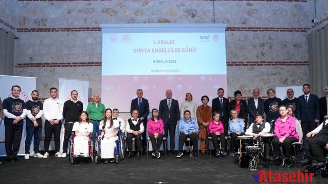 “Fark Et Beni” Programı ile 3 Aralık Dünya Engelliler Günü Kutlandı