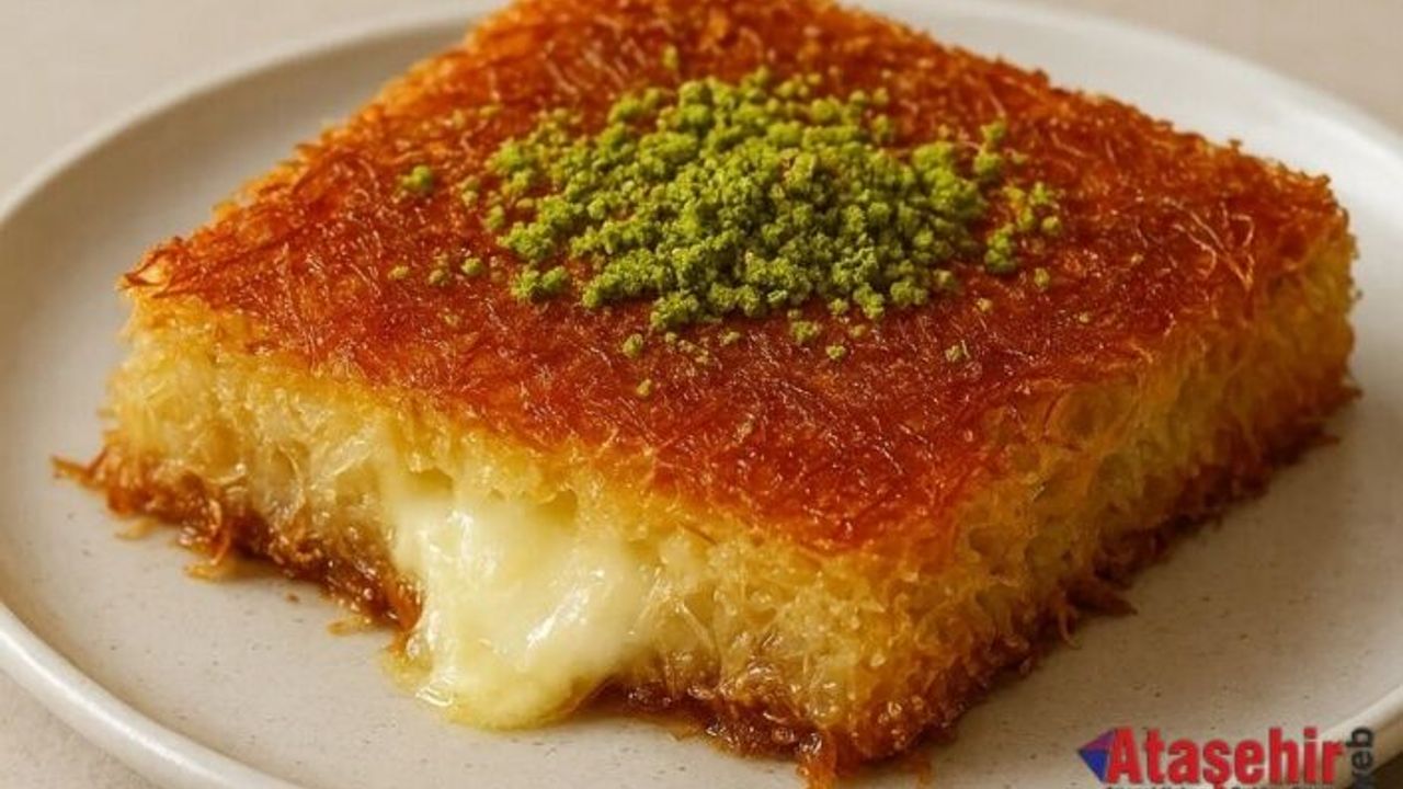 HATAY künefesi, 2026 için dünyanın en iyi tatlısı seçildi.