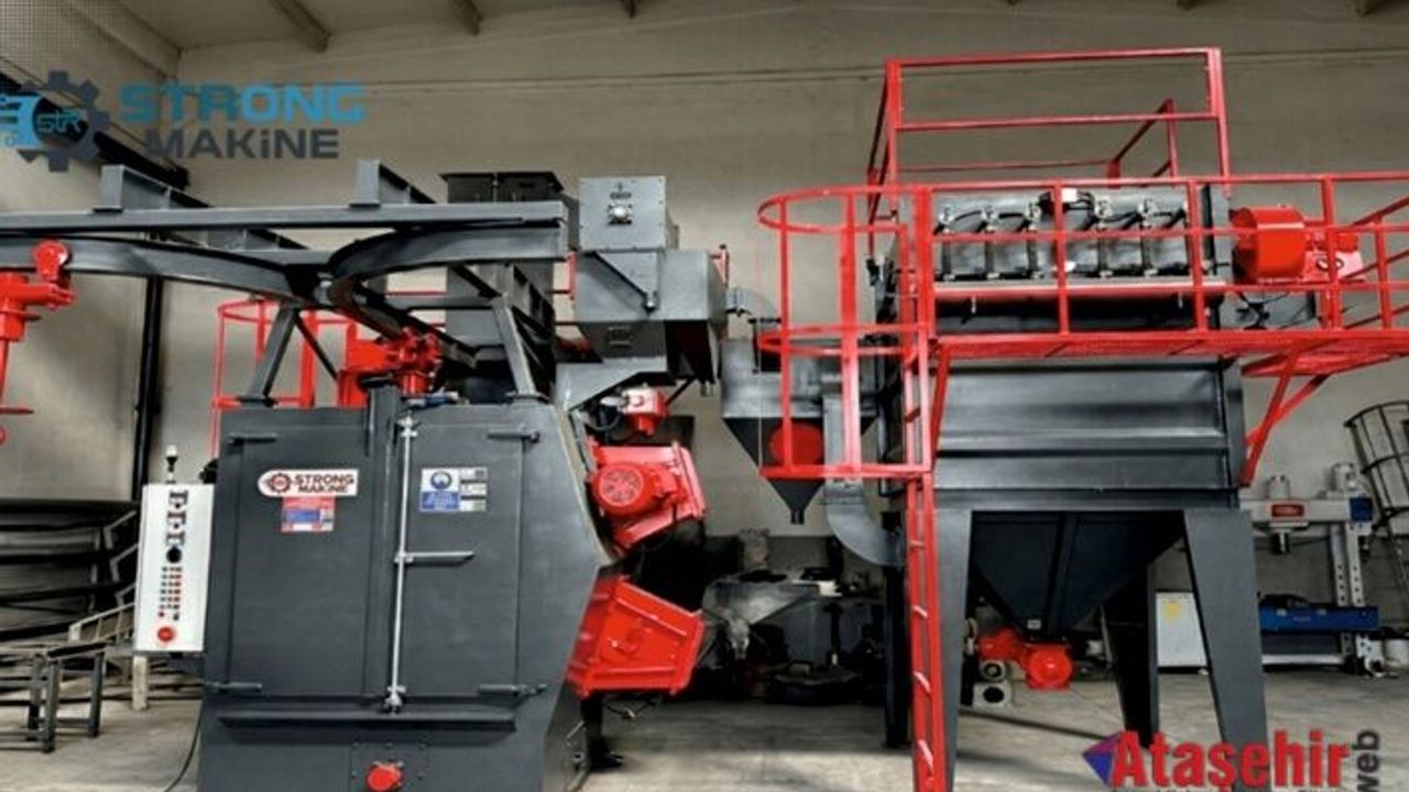 Strong Makine ile Endüstriyel Güç: Askılı Kumlama Makinesi Çözümleri