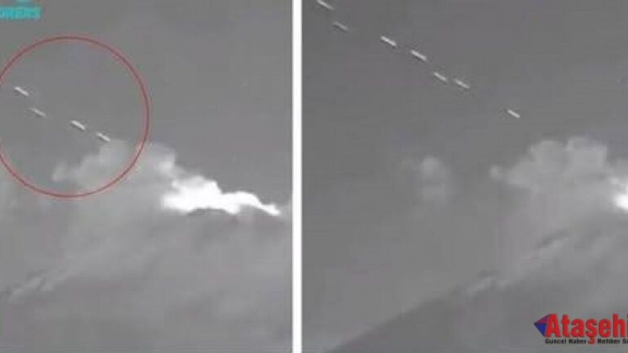 Volkanın Ağzından Fışkıran UFO’lar: Gizemli Portal Şaşkınlık Yarattı