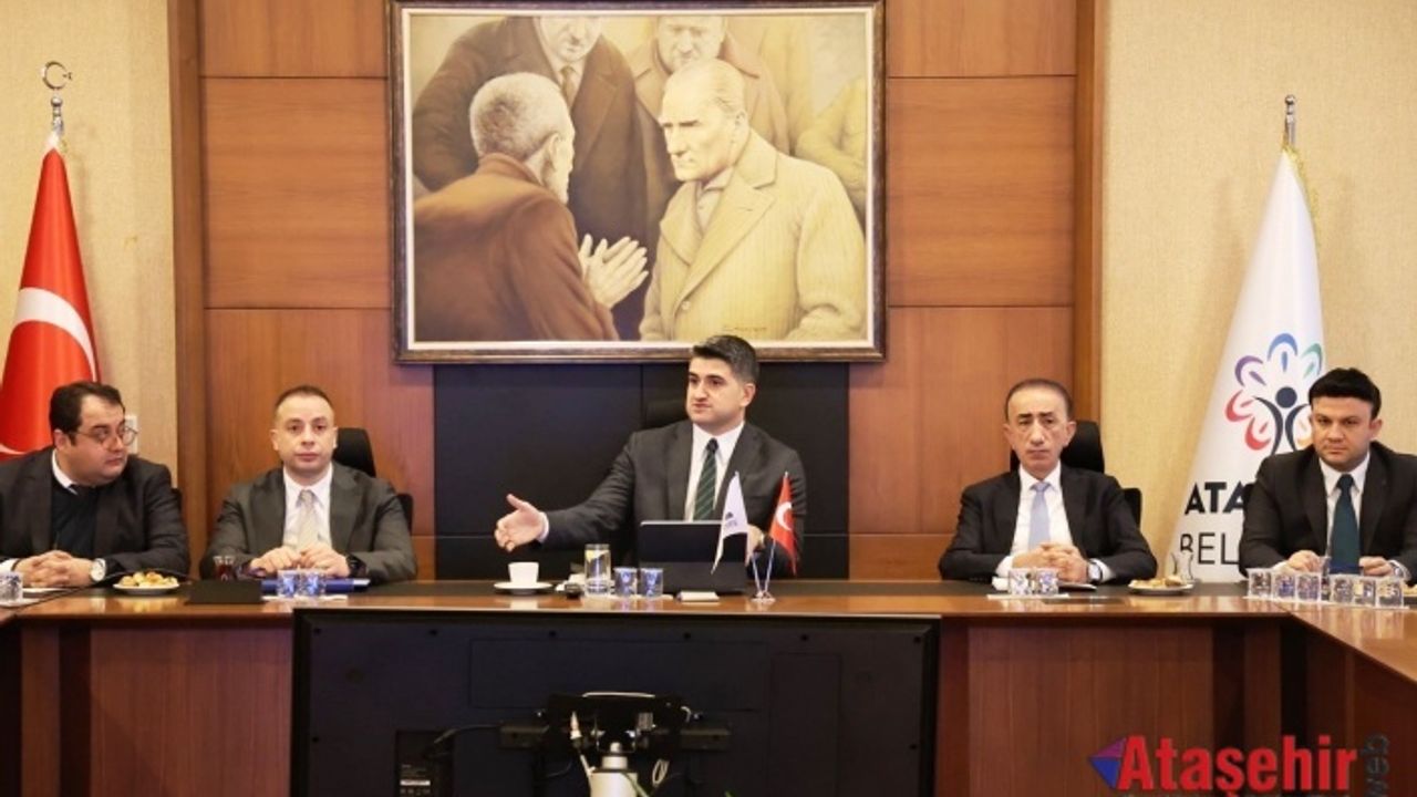 Ataşehir’de Yeni Dönem Çalışmaları İçin Yol Haritası Belirlendi