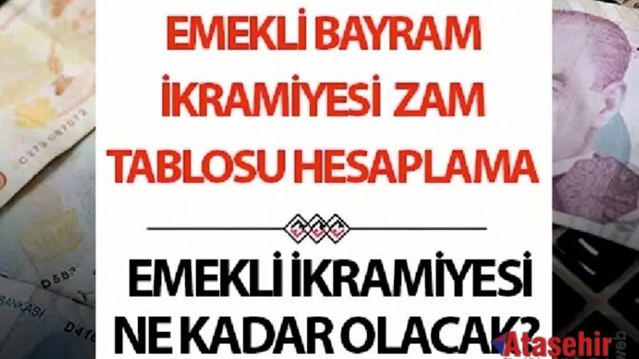Emekli Bayram İkramiyesi 2026: İki Formül Masada