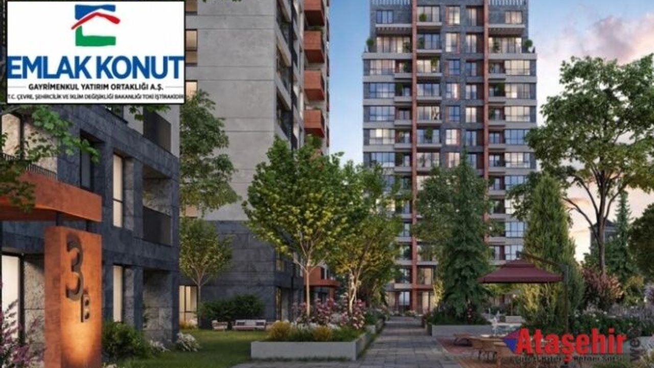 Emlak Konut ve Güneri İnşaat’tan Batı Ataşehir Evleri 1. Etap Ruhsatı Alındı