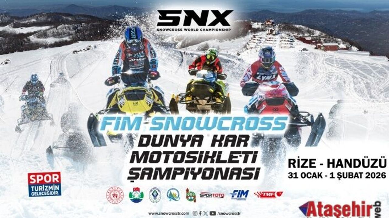 SNX Türkiye Dünya Kar Motosikleti Şampiyonası start alıyor