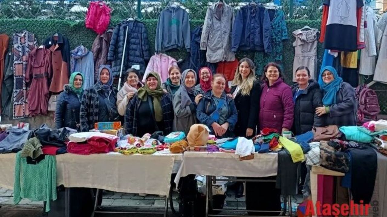 Ataşehir’de Kadın Gücü Sokağa Taştı: Esatpaşa’da Dayanışma Pazarı Kuruldu!