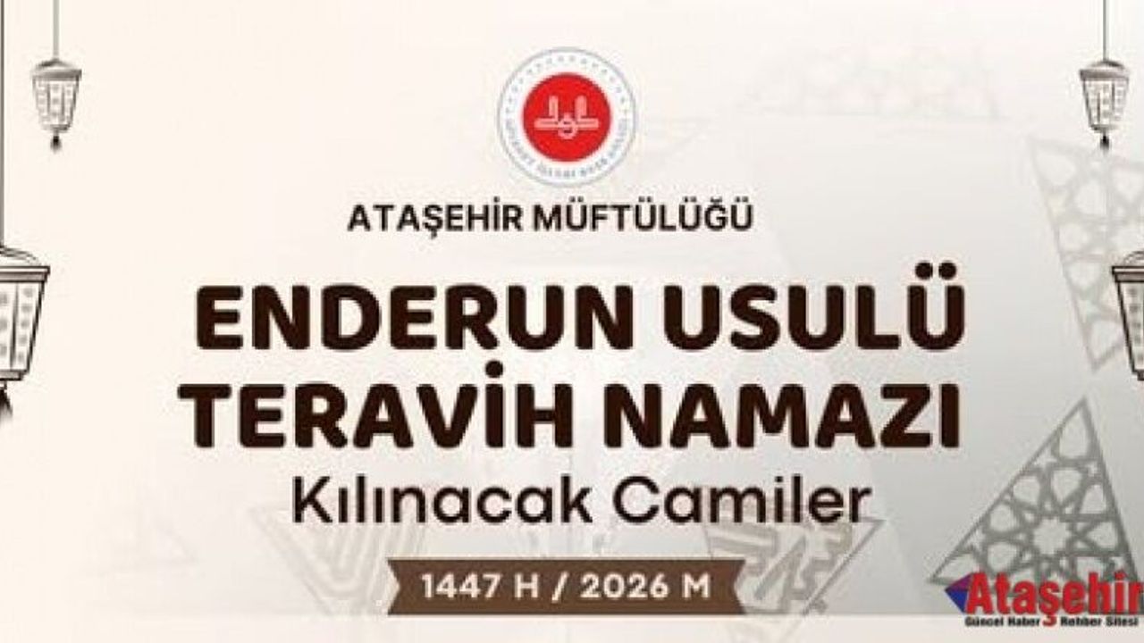 Ataşehir’de Osmanlı Esintisi: 2026 Enderun Usulü Teravih Programı