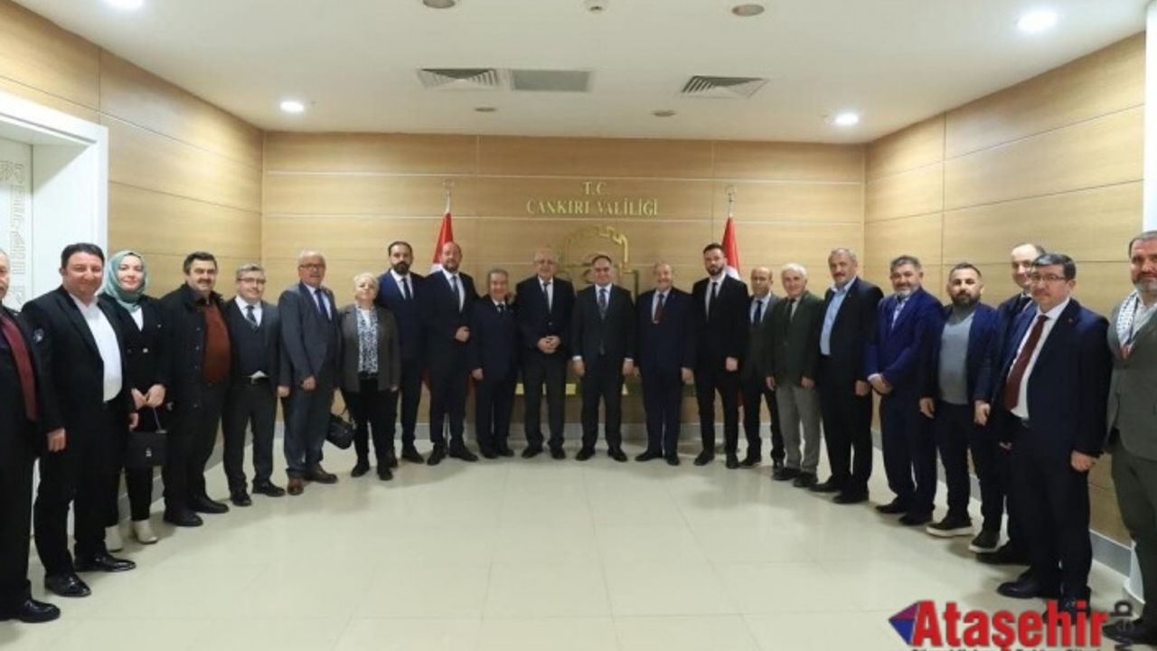 Çankırı STK'ları Vali Çakırtaş’a "Güç Birliği" Ziyareti!