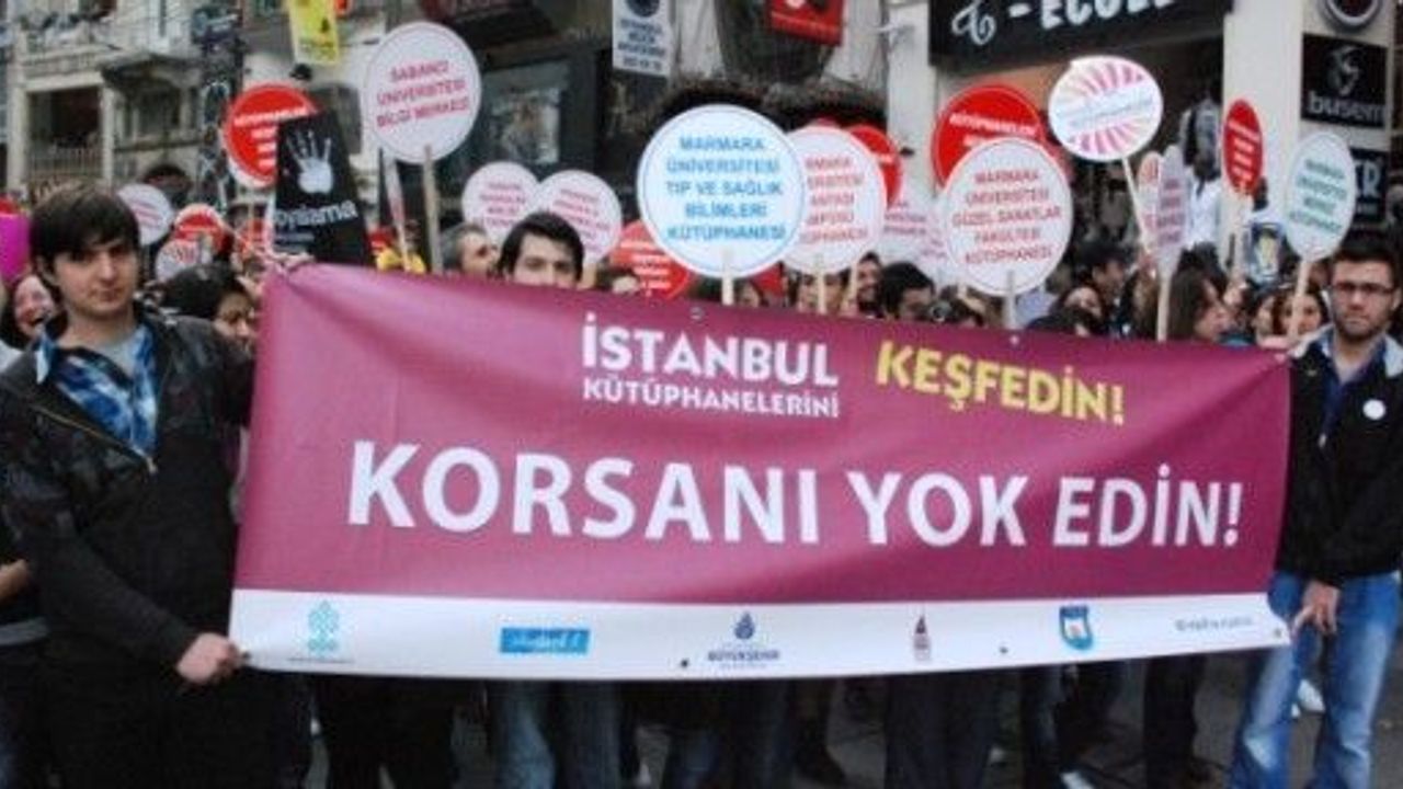 48. KÜTÜPHANECİLİK HAFTASI  KORSANA KARŞI BİR YÜRÜYÜŞLE  BAŞLADI