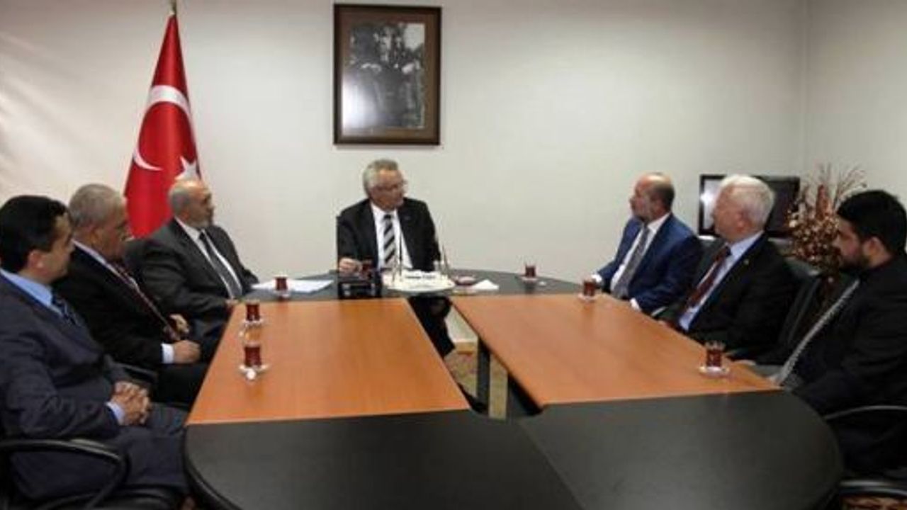 Camiler ve Din Görevlileri, Vahdettin Özcan'ı Ziyaret Etti