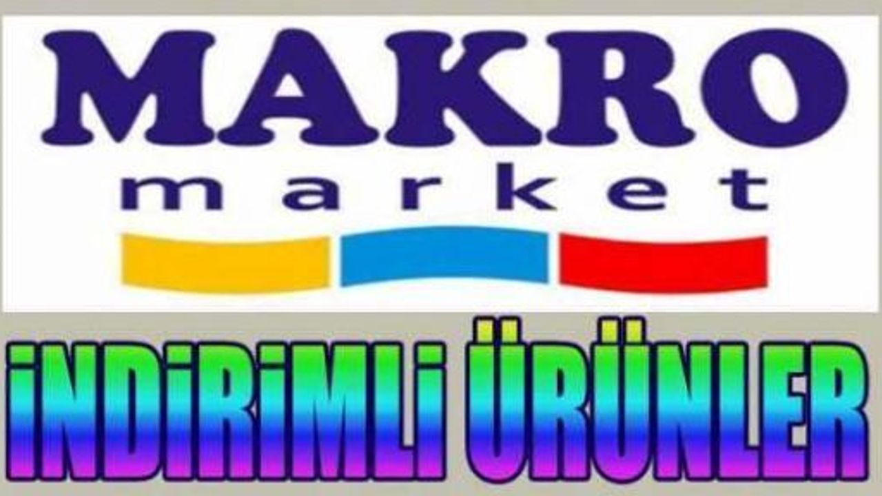 Makro Market 9 - 15 Ağustos 2014 İndirimli Ürünleri