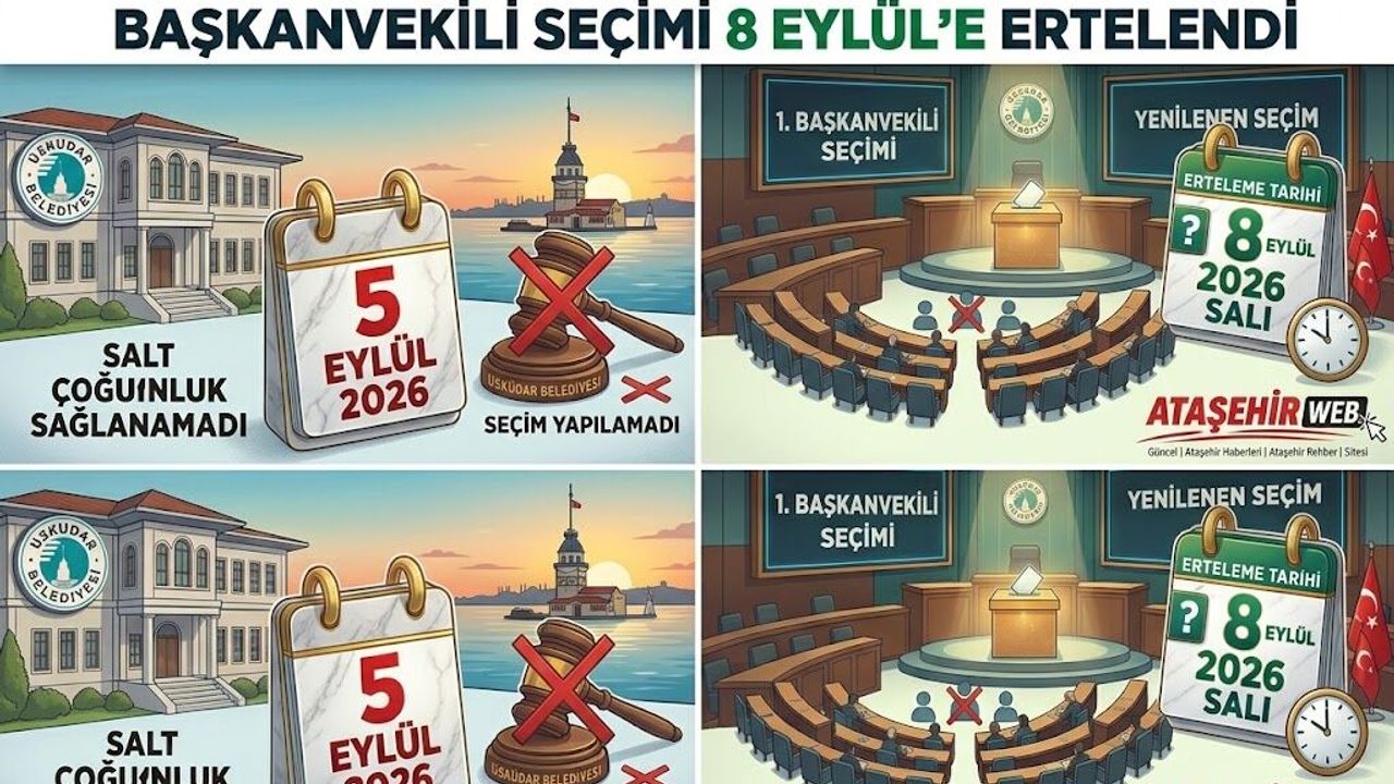 Üsküdar’da Başkanvekili Seçimi 8 Eylül’e Ertelendi