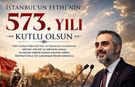 AK Parti Ataşehir İlçe Başkanı Burak Çiftçi’den İstanbul’un Fethi Mesajı: