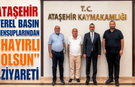 Ataşehir Basınından Kaymakam Arslan ve Emniyet Müdürü Bilen’e "Hayırlı Olsun" Ziyareti