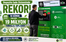 Depozito İade Sisteminde Rekor: 10 Günde Yaklaşık 19 Milyon Ambalaj Toplandı!