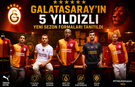 Galatasaray’ın 5 Yıldızlı Yeni Sezon Formaları Tanıtıldı: