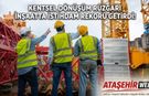 KENTSEL DÖNÜŞÜM RÜZGARI İNŞAATTA İSTİHDAM REKORU GETİRDİ!