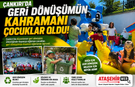 Çankırı'da Geri Dönüşümün Kahramanı Çocuklar Oldu