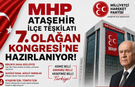 MHP ATAŞEHİR İLÇE TEŞKİLATI 7. OLAĞAN KONGRESİ'NE HAZIRLANIYOR!