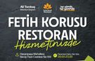 Sultanbeyli’de Fetih Korusu Restoran Hizmete Açıldı!