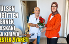 Gülşen Yiğit’ten Yenisahra Derneği Başkanı İsa Kırım’a Ziyaret