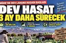 Niğde’de 300 Bin Tonluk Dev Lahana Hasadı Başladı