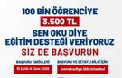 ‘SEN OKU DİYE’ BAŞVURULARI DEVAM EDİYOR