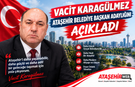Vacit Karagülmez, Ataşehir Bağımsız Belediye Başkan Adaylığını Açıkladı