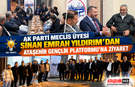 AK Parti Meclis Üyesi Sinan Emrah Yıldırım’dan Ataşehir Gençlik Platformu’na Ziyaret