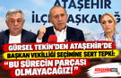 Gürsel Tekin’den Ataşehir’de Başkan Vekilliği Seçimine Sert Tepki: “Bu Sürecin Parçası Olmayacağız!”