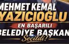Mehmet Kemal Yazıcıoğlu Türkiye’nin En Başarılı İl Belediye Başkanı Seçildi
