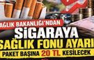 Sigara Paketlerinden 20 TL Katkı Payı Alınması Gündemde