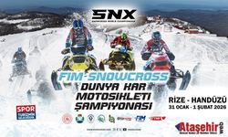 SNX Türkiye Dünya Kar Motosikleti Şampiyonası start alıyor