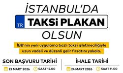 İstanbul’da Yeni Taksi Plakası İhalesi