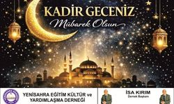 İsa Kırım’dan Birlik ve Beraberlik Mesajı: "Kadir Gecemiz Mübarek Olsun"