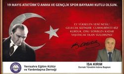 İsa Kırım’dan 19 Mayıs Kutlama Mesajı: