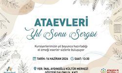Ataşehir'de Ataevleri Yıl Sonu Sergisi Kapılarını Açıyor