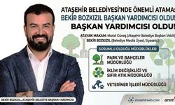 Ataşehir Belediyesi’nde Bekir Bozkızıl Başkan Yardımcısı Oldu!