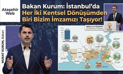 Bakan Kurum: İstanbul'da Her İki Kentsel Dönüşümden Biri Bizim İmzamızı Taşıyor!