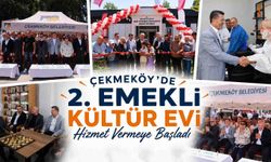 Çekmeköy’de 2. Emekli Kültür Evi Hizmet Vermeye Başladı.
