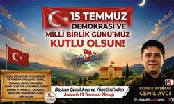 Başkan Cemil Avcı ve Yönetimi’nden Anlamlı 15 Temmuz Mesajı