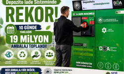 Depozito İade Sisteminde Rekor: 10 Günde Yaklaşık 19 Milyon Ambalaj Toplandı!