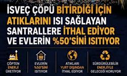 İSVEÇ ÇÖPÜ BİLE EKONOMİYE KAZANDIRIYOR