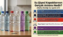 Su Şişesi Kapaklarının Renklerinin anlamı var mı