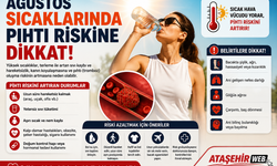 AĞUSTOS SICAKLARINDA PIHTI RİSKİNE DİKKAT: