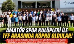 Anadolu Yakası Kulüpler Birliği’nden TFF yönetimine kritik ziyaret: