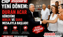 CHP ATAŞEHİR’DE YENİ DÖNEM