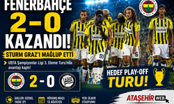 Fenerbahçe Sturm Graz’ı 2-0 mağlup etti.