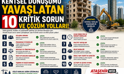 Kentsel Dönüşümü Yavaşlatan 10 Kritik Sorun ve Çözüm Yolları!